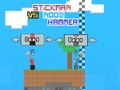 Stickman ปะทะ Noob ค้อน เกมออนไลน์