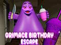 การหลบหนีวันเกิดของ Grimace เกมออนไลน์