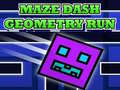 Geometry Dash แผนที่เขาวงกต เกมออนไลน์