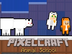 PixelCraft โรงเรียนสัตว์ เกมออนไลน์