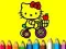 กลับไปโรงเรียน: ระบายสีแมวน้อยน่ารัก เกมออนไลน์