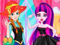 เจ้าหญิง vs สาวปีศาจ เกมออนไลน์