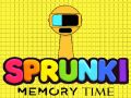 เวลาหน่วยความจำ Sprunki เกมออนไลน์