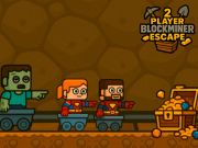 ผู้เล่น 2 คน BlockMiner Escape เกมออนไลน์