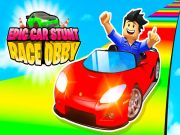 Epic Car Stunt Race Obby เกมออนไลน์