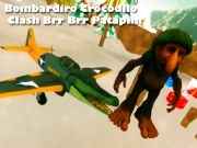 Bombardiro Crocodilo Clash Brr Brr Patapim เกมออนไลน์