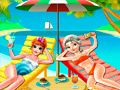 เซลฟีชายหาดของเอลซ่าและอันนา เกมออนไลน์
