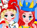 Лучшие друзья: Чемпионат мира по раскраске лиц เกมออนไลน์