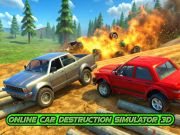 เครื่องจำลองการทำลายรถออนไลน์ 3D เกมออนไลน์