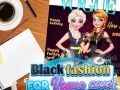 แฟชั่นดำสำหรับปก Vogue เกมออนไลน์