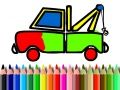 กลับไปโรงเรียน: การระบายสีรถบรรทุก เกมออนไลน์