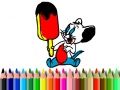 กลับไปโรงเรียน: การระบายสีหนู เกมออนไลน์