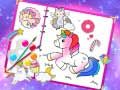 หนังสือระบายสียูนิคอร์นสุดน่ารัก เกมออนไลน์