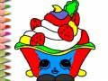 กลับไปโรงเรียน: หนังสือระบายสีเค้ก เกมออนไลน์