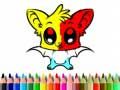 สมุดระบายสีค้างคาวน่ารัก เกมออนไลน์
