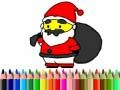 กลับไปโรงเรียน: ระบายสีซานตาคลอส เกมออนไลน์