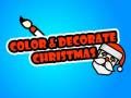 ระบายสีและตกแต่งวันคริสต์มาส เกมออนไลน์