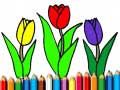 กลับสู่โรงเรียน: สมุดระบายสีฤดูใบไม้ผลิ เกมออนไลน์
