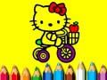 กลับไปโรงเรียน: ระบายสีแมวน้อยน่ารัก เกมออนไลน์