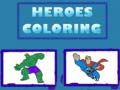 ระบายสีฮีโร่ เกมออนไลน์