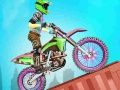 การแข่งขันจักรยานผาดโผน 3D เกมออนไลน์