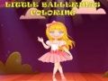 นางฟ้าบัลเล่ต์น้อยระบายสี เกมออนไลน์