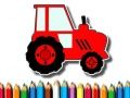 สีง่ายๆ สำหรับเด็ก - รถแทรกเตอร์ เกมออนไลน์