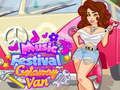 สาวๆ แก้ไขมัน: เทศกาลดนตรีและรถตู้หนี เกมออนไลน์