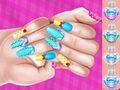 งานศิลปะเล็บ DIY ธีมเจ้าหญิงเอลซ่า เกมออนไลน์