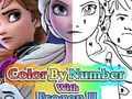 ระบายสีตามหมายเลขกับฟ Frozen II เกมออนไลน์