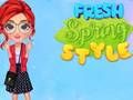 สไตล์ฤดูใบไม้ผลิสดใหม่ เกมออนไลน์