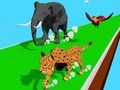 การแข่งขันแปลงสัตว์ 3D เกมออนไลน์