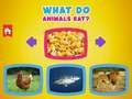 สัตว์กินอะไร? เกมออนไลน์