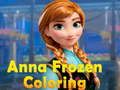 ระบายสีแอนนาโฟรเซน เกมออนไลน์