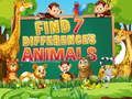 หาจุดแตกต่าง 7 จุด: สัตว์ เกมออนไลน์