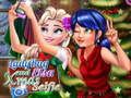 เซลฟี่คริสต์มาสของเลดี้บั๊กและเอลซ่า เกมออนไลน์