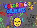 การระบายสีวัตถุสำหรับเด็ก เกมออนไลน์