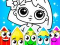 ระบายสีตุ๊กตา เกมออนไลน์