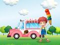 ระบายสีรถบรรทุกสำหรับเด็ก เกมออนไลน์