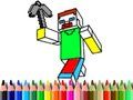 กลับไปโรงเรียน: การระบายสี Minecraft เกมออนไลน์