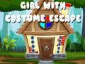 เด็กสาวในชุดซูเปอร์ฮีโร่หลบหนี เกมออนไลน์