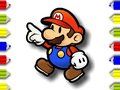 กลับไปโรงเรียน: ระบายสีมาริโอ เกมออนไลน์