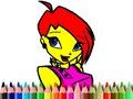 สมุดระบายสีกลับไปโรงเรียนยิ้ม เกมออนไลน์