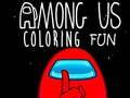 ความสนุกในการระบายสี Among Us เกมออนไลน์