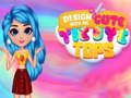 ออกแบบกับฉันเสื้อผ้าสีเท tie dye ที่น่ารัก เกมออนไลน์