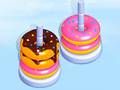 สนุกกับการจัดเรียงโดนัท เกมออนไลน์