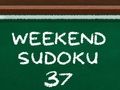 ซูโดกุเสาร์อาทิตย์ 37 เกมออนไลน์