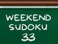 ซูโดกุสุดสัปดาห์ 33 เกมออนไลน์
