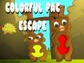 การหลบหนี Pac สีสันสดใส เกมออนไลน์