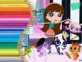 สมุดระบายสีสำหรับ Littlest Pet Shop เกมออนไลน์